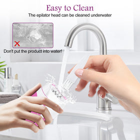 Blumskin epilator suitable for face and body use on legs and bikini