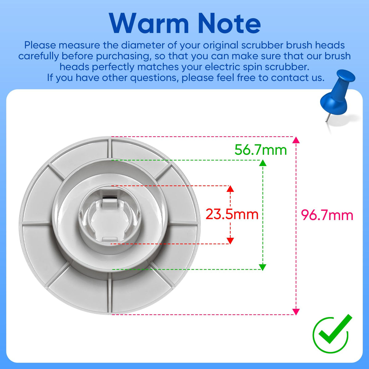 BlumWay 9-in-1 big cloth head for large surfaces