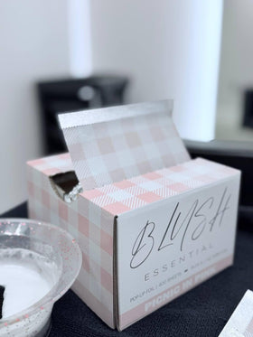 Blush Essentials durable and flexible foil that resists tearing during saturation