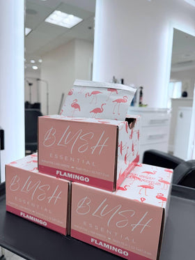 Blush Essentials durable foil resists tearing during long coloring sessions.
