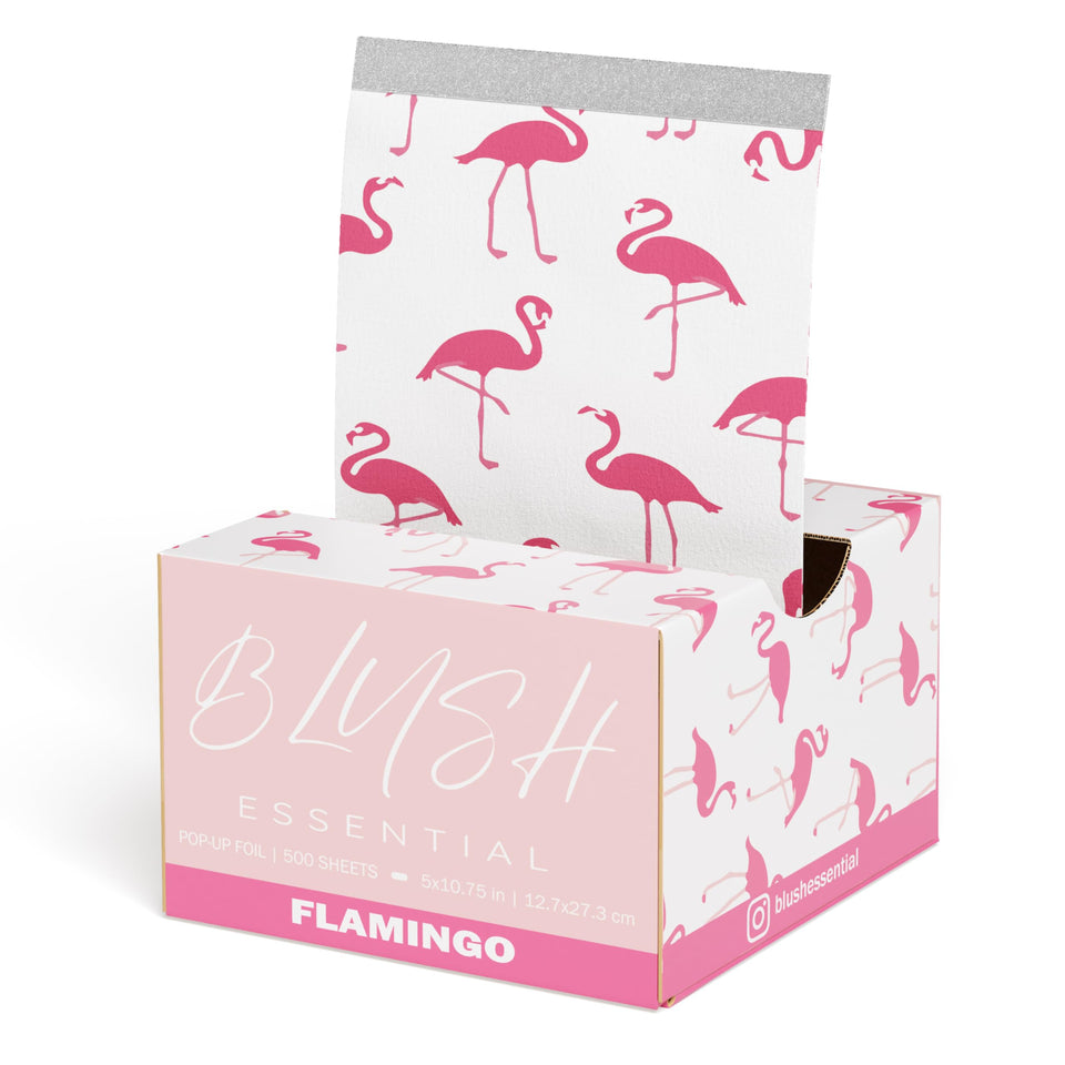 Blush Essentials Flamingo Design pop-up foil sheets for quick highlights and professional color results.