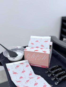 Blush Essentials foil sheets 5-by-10.75 inch ideal for salon color work.