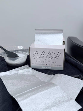 Blush Essentials pop-up dispensing action in use on workstation.