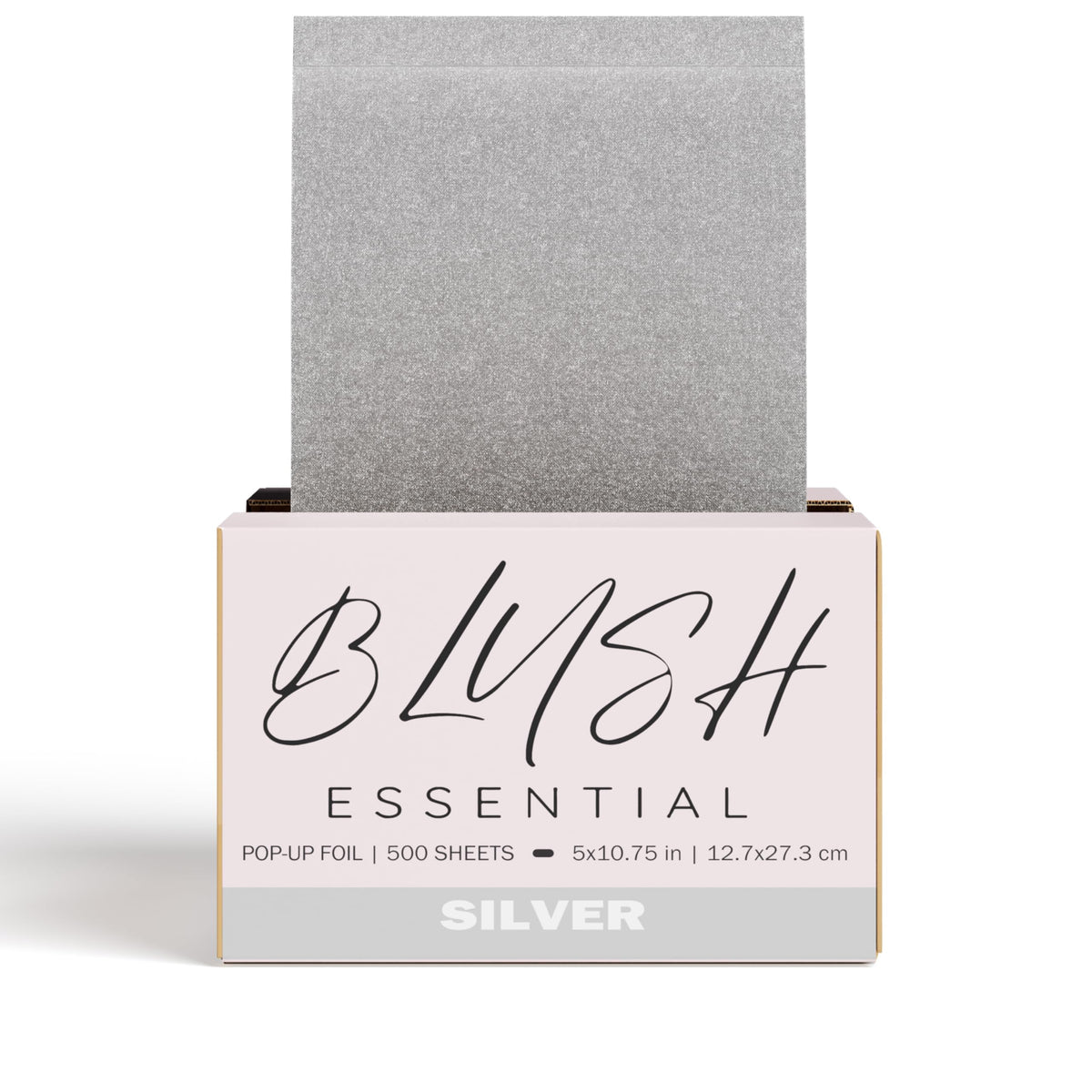 Blush Essentials foil sheets laid out for salon use and efficient setup.