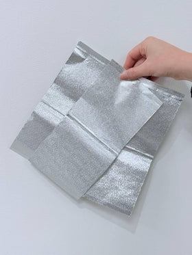 Blush Essentials foil sheets sized 5 by 10.75 inches for professional use.