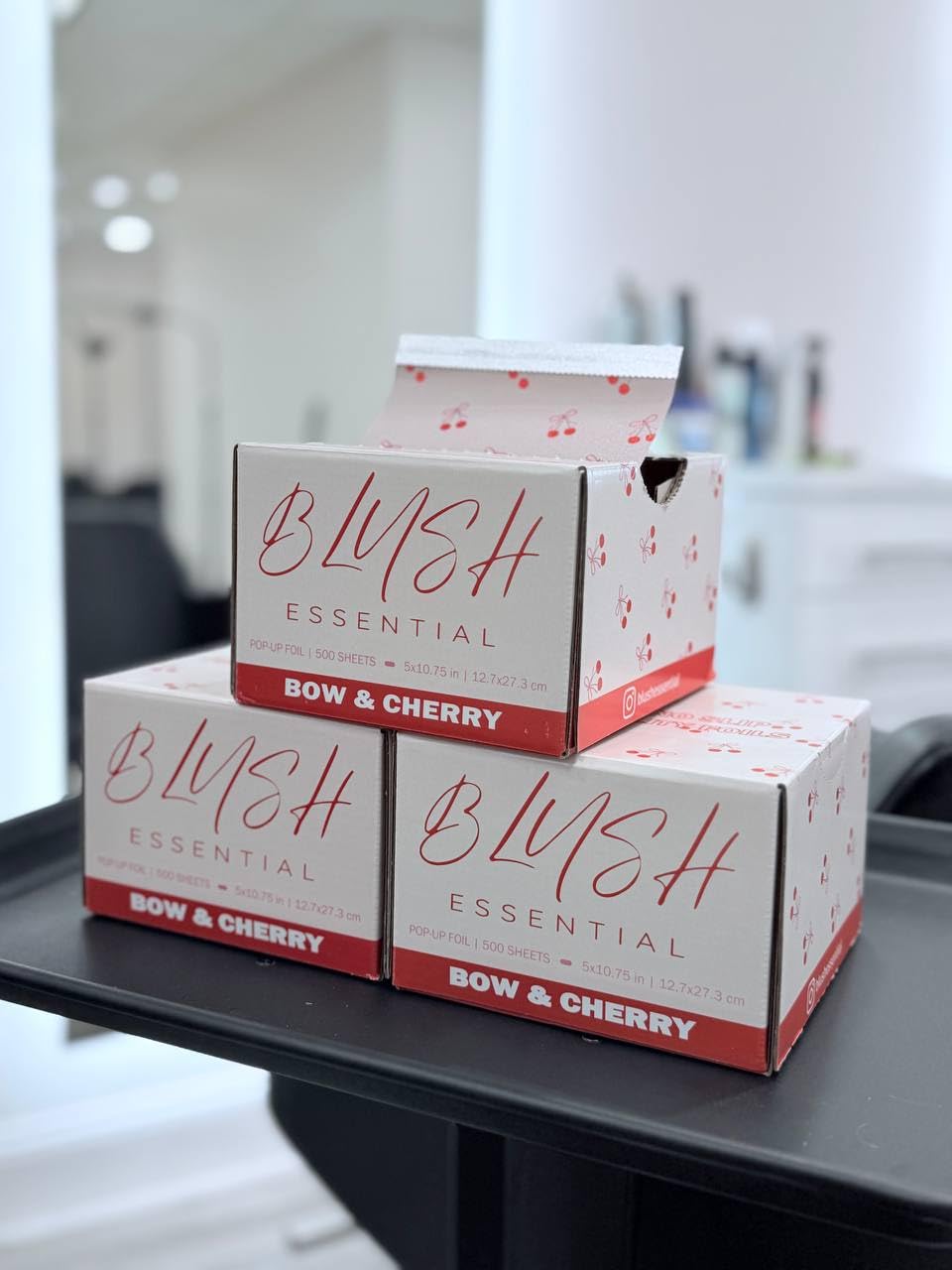 Blush Essentials salon-grade highlighting foil 5x10-75 inch enables precise color