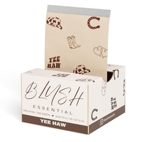 Blush Essentials Yee Haw foils with pop-up dispenser for quick, clean highlighting