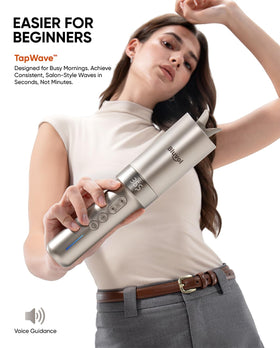 Bluvol R10 Apex anti-tangle sensor protects hair during styling.