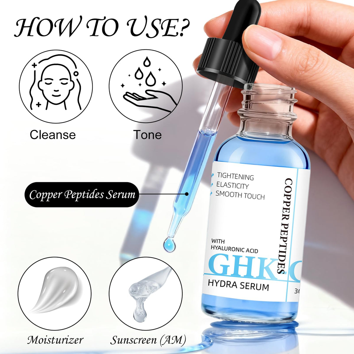 Bmrewax Fragrance-free serum bottle shown for sensitive skin use.