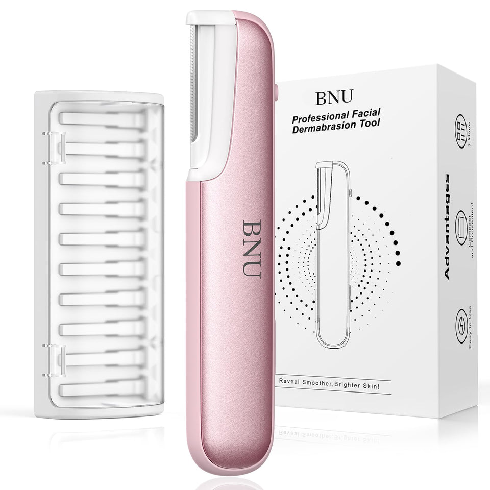 BNU Dermaplane Razor LED light for precise facial hair removal