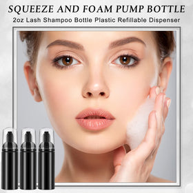 Boao bathroom storage with foam bottles keeps skincare tidy.