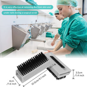 Boao durable plastic scrub brush designed for high-temperature disinfection.