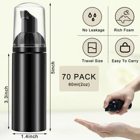 Close-up of Boao foam pump showing leakproof design.