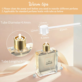 Boao refill pump transfer tools simplify transferring perfume without spills.