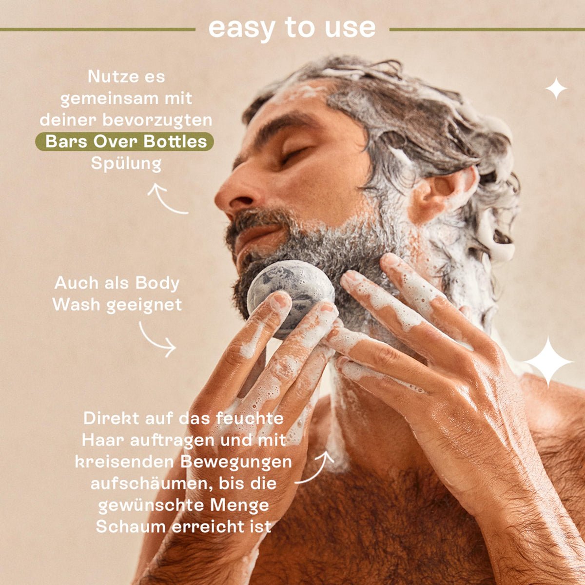 B.O.B Detox bar held in hand for on-the-go use.