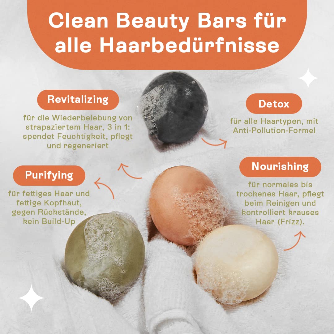 B.O.B Bars Over Bottles vegan cleansing bar is gentle on curls for daily use