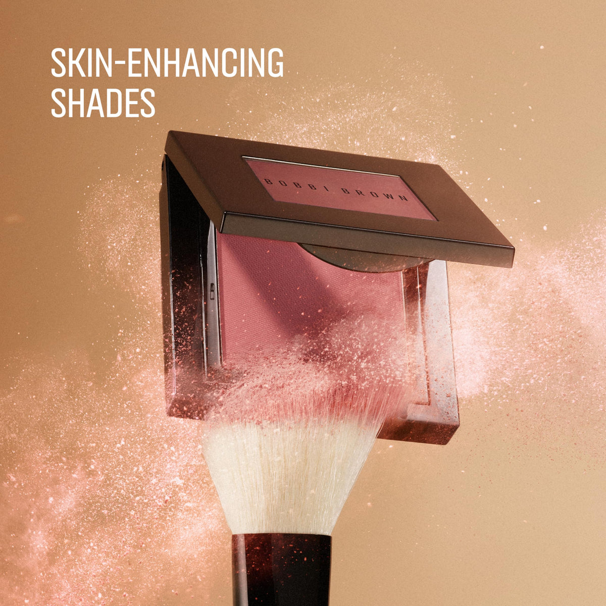 Bobbi Brown Blush Sand Pink compact designed for on-the-go touch-ups.