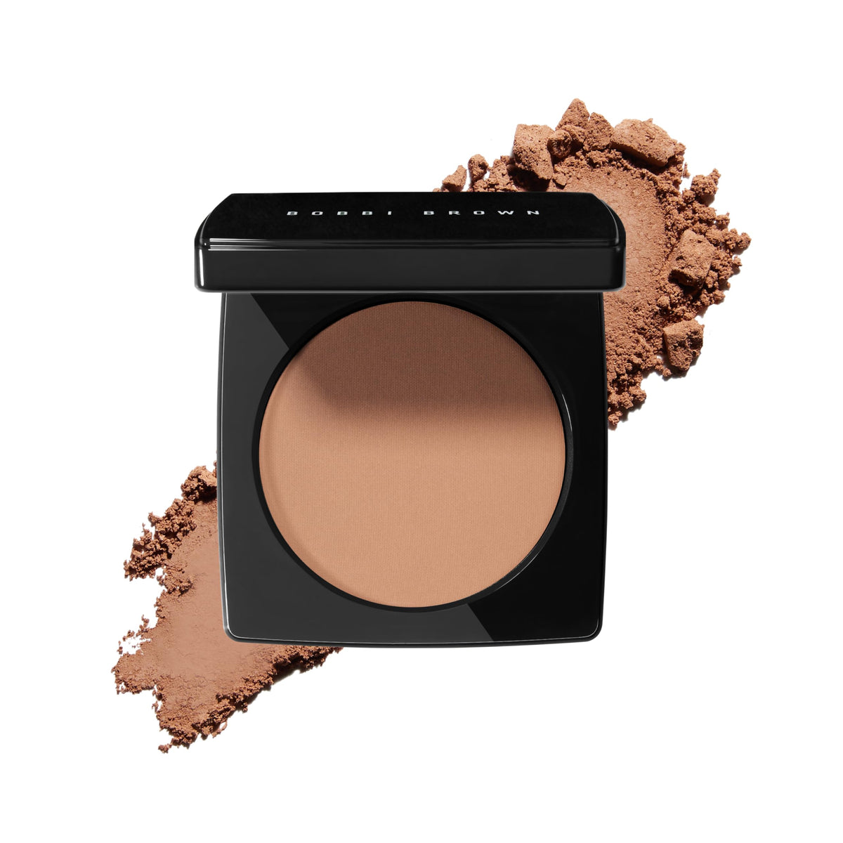 Bobbi Brown Bronzing Powder light compact shows natural warmth for all skin tones.