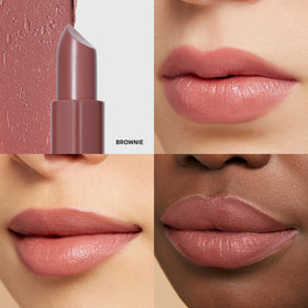 Bobbi Brown Crushed Lip Color Brownie swatch showing rich pigment.