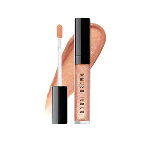 Bobbi Brown Crushed Oil-Infused Gloss Bellini cap-close shows cushiony, hydrated shine