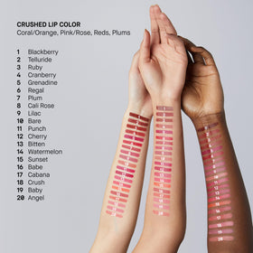 Crushed Oil-Infused Gloss pairing with Bobbi Brown Lip Color.