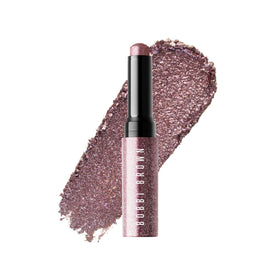 Bobbi Brown Crystal Eyes Shadow Stick in Brilliant Violet on lids for cool shimmer