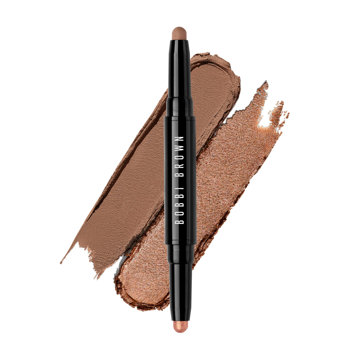 Bobbi Brown dual-ended long-wear cream shadow stick for swipe-and-go shading with crease-resistant color.