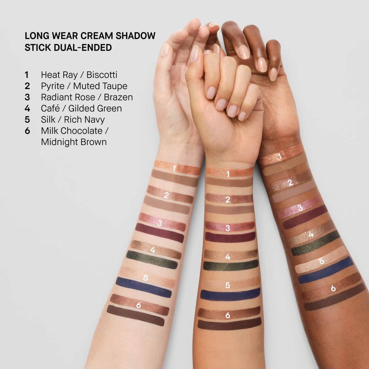 Bobbi Brown Shadow Stick waterproof formula for lasting wear