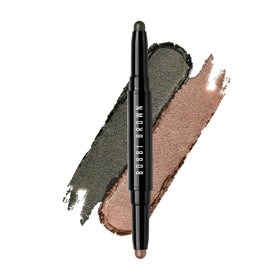Bobbi Brown dual-ended shadow stick Cafe swatch showing matte base for a smooth, long-lasting look.