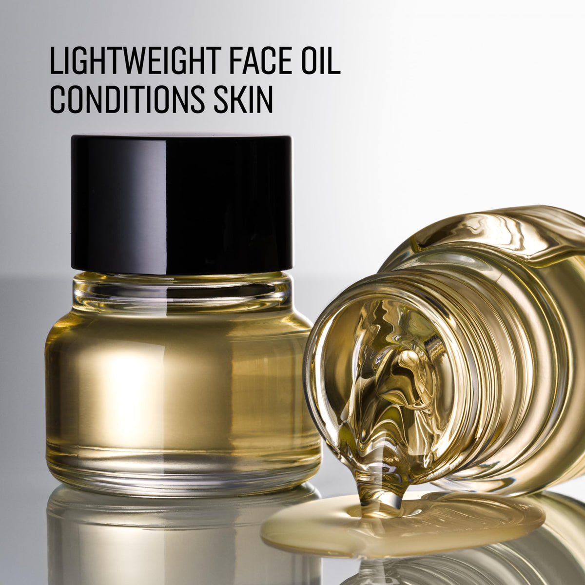 Bobbi Brown Extra Face Oil pour demonstrates quick absorption for a fresh complexion.