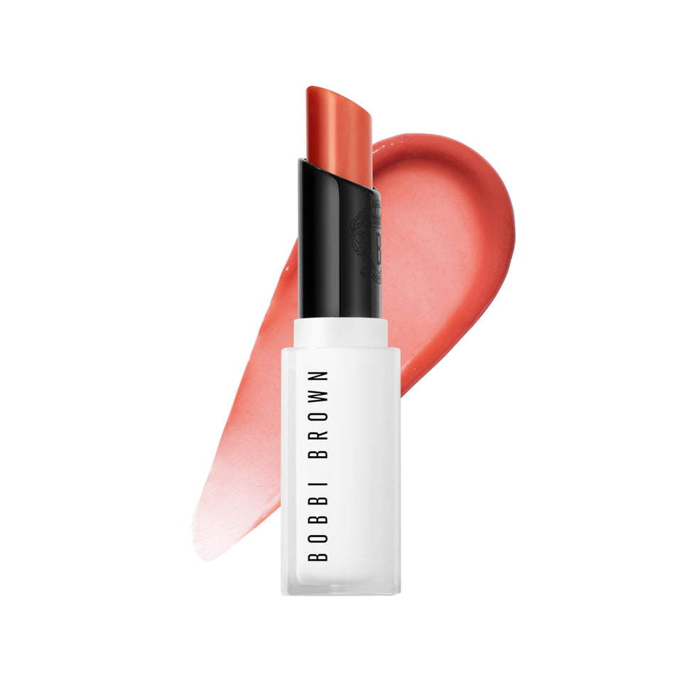 Bobbi Brown Extra Lip Tint application showing instant moisture and color