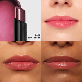 Bobbi Brown Extra Lip Tint Bare Blackberry swatch reveals a soft, energizing wash.