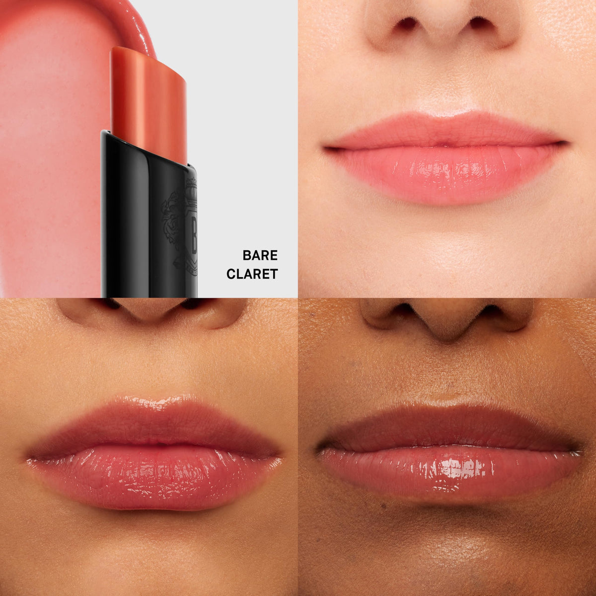 Bobbi Brown Extra Lip Tint sheer color swatch on lips