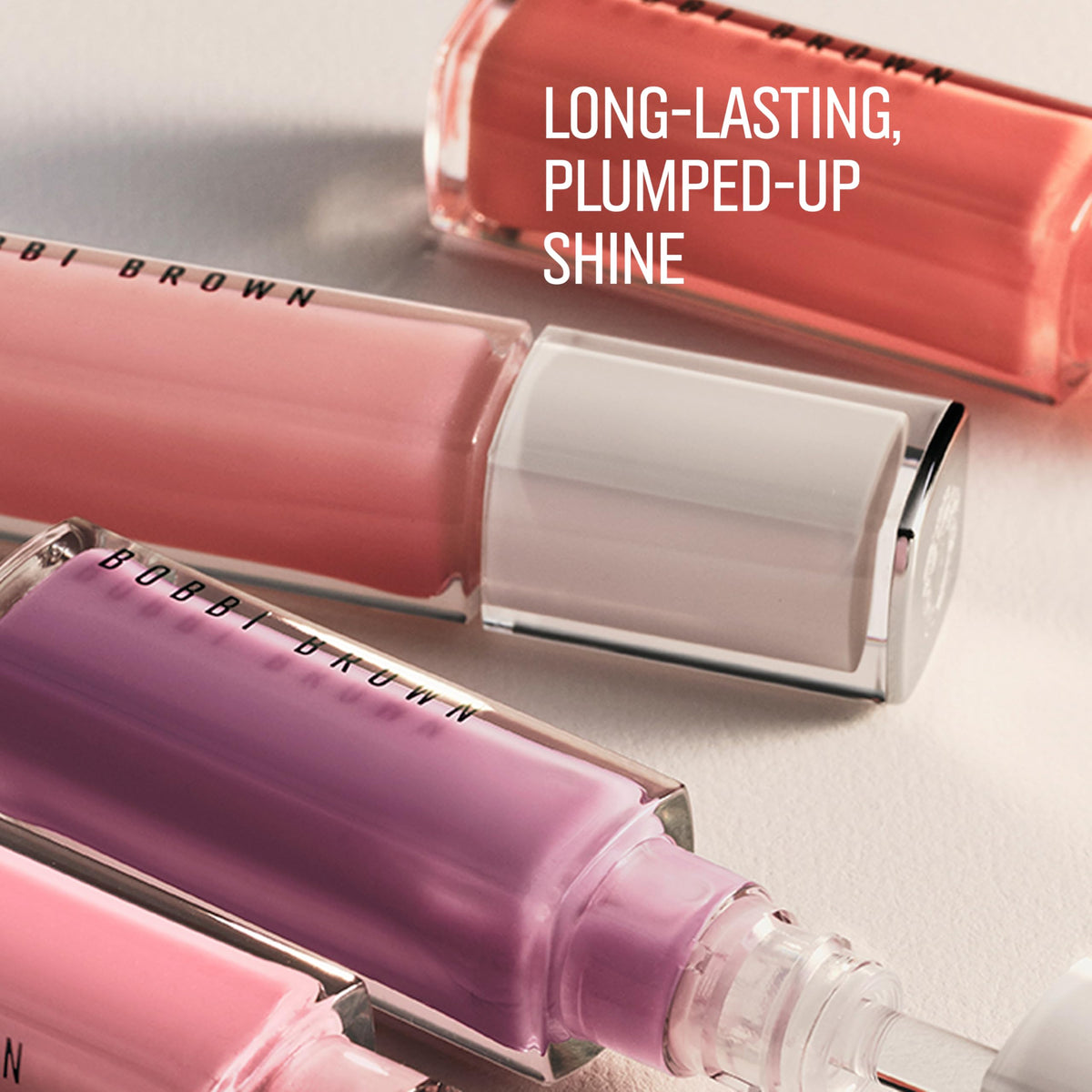 Bobbi Brown lip serum tube highlights a compact 0.2 oz size.