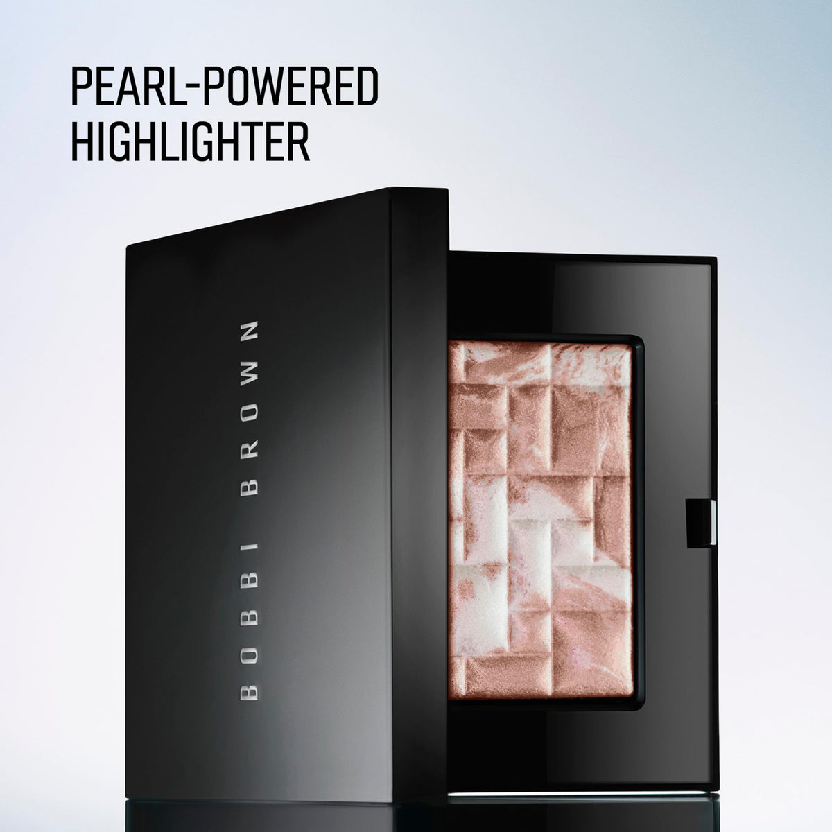 Bobbi Brown Highlighting Powder enhances cheekbone glow.