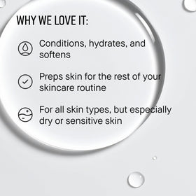Bobbi Brown Hydrating Face Tonic massage on neck and face to prep.