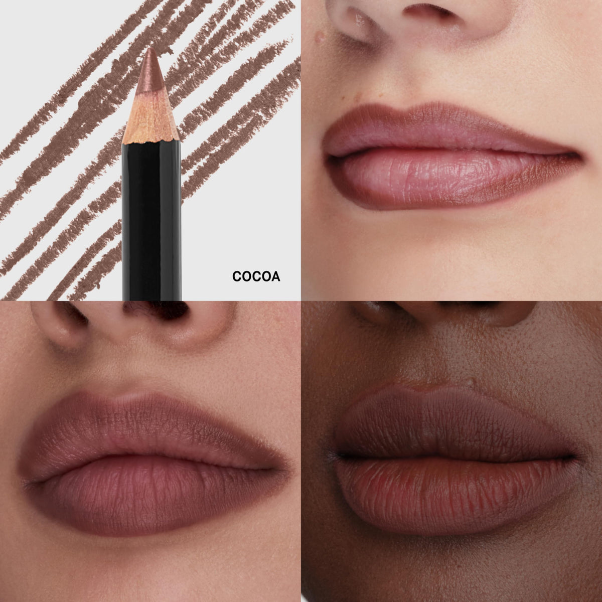 Bobbi Brown Lip Pencil Cocoa crisp line for precise lip definition.