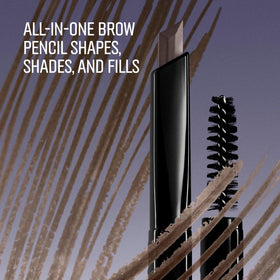 Bobbi Brown Long-Wear Brow Pencil Refill arch and tail definition close-up.