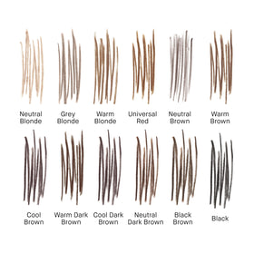 Bobbi Brown Long-Wear Brow Pencil Refill cool brown shade swatch.