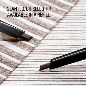 Bobbi Brown Long-Wear Brow Pencil Refill spoolie blending for natural look.