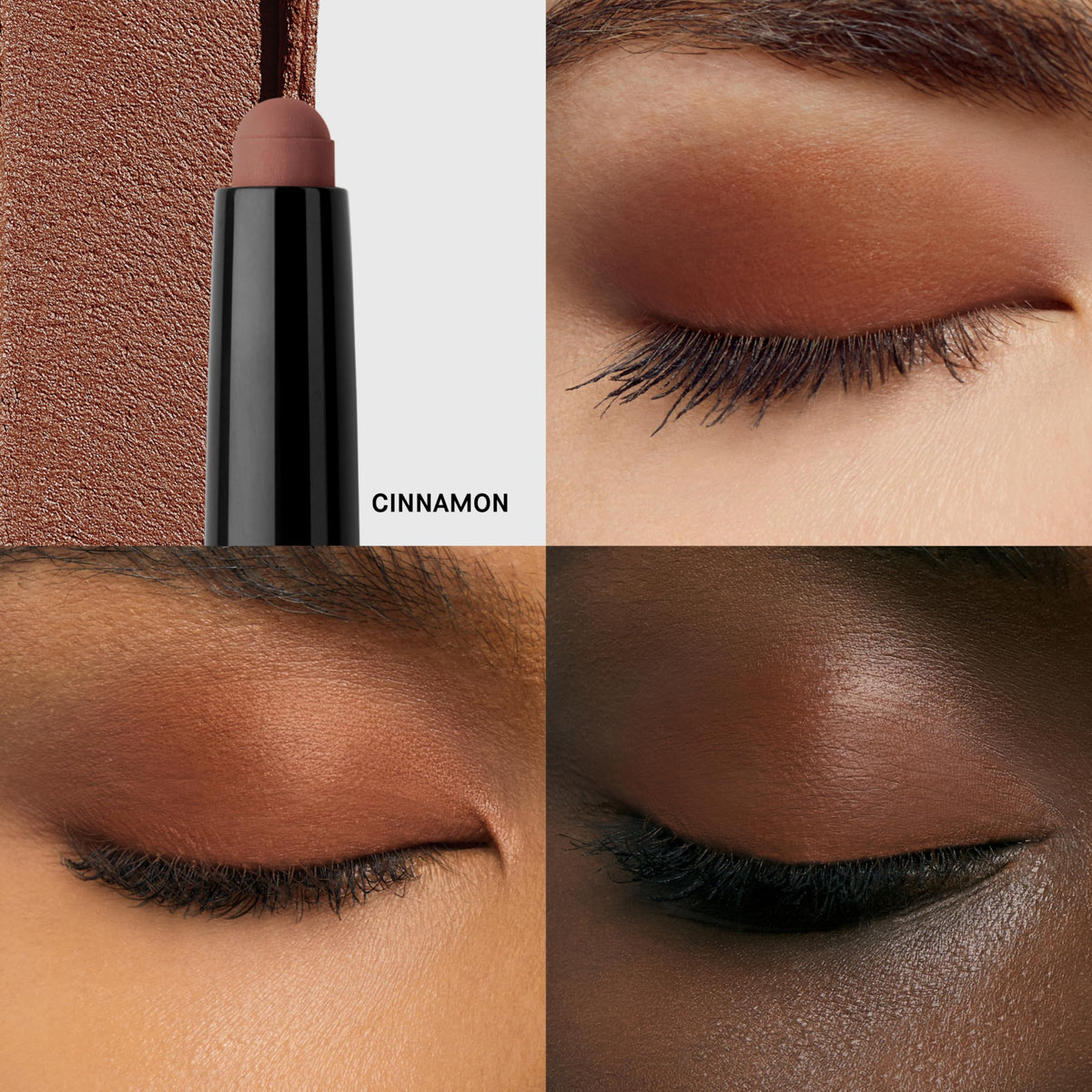 Bobbi Brown shadow stick applying to lid for prime