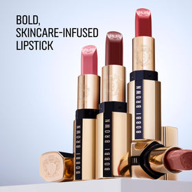 Bobbi Brown Luxe Lipstick ingredient panel highlights Monoi de Tahiti.