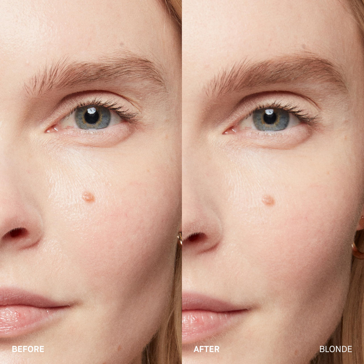 Bobbi Brown Natural Brow Shaper clear gel ready to set brows.