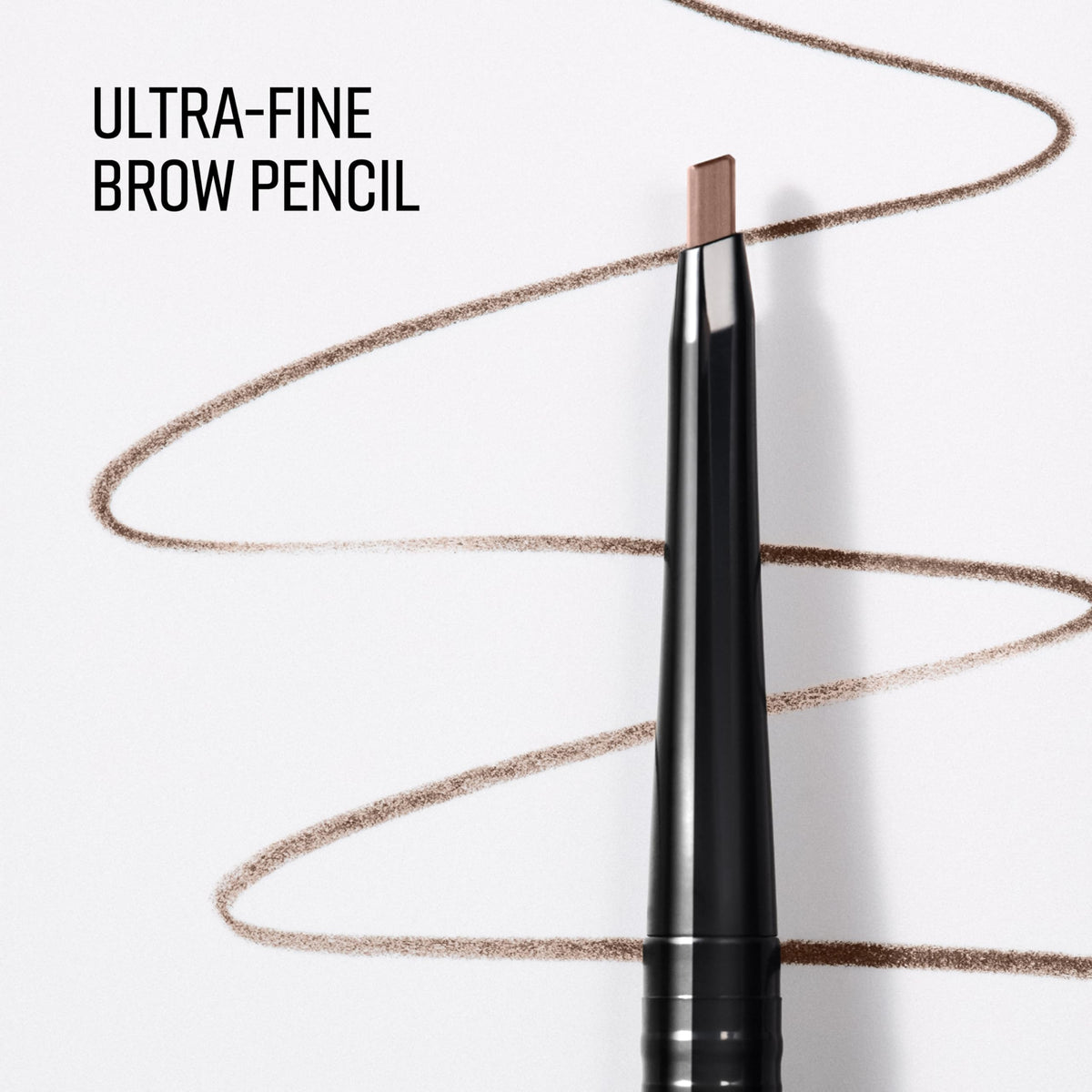 Bobbi Brown Precise Brow Pencil creamy formula gliding onto brows.