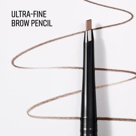 Bobbi Brown Precise Brow Pencil creamy formula gliding onto brows.