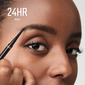 Bobbi Brown Precise Brow Pencil illustrating natural-stroke brow look.