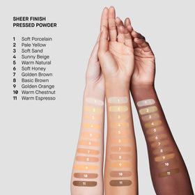 Bobbi Brown Sheer Finish powder offering 12 hour oil control and 16 hour wear