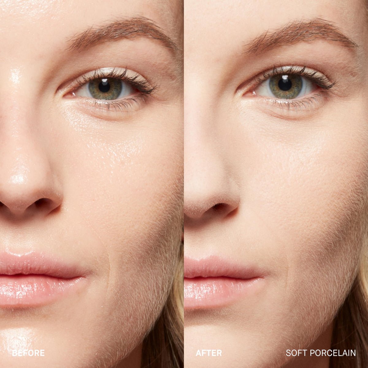 Bobbi Brown Sheer Finish pressed powder puff for easy application and flawless setting.