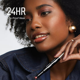 Bobbi Brown shimmer shade highlighting inner corner for added dimension.