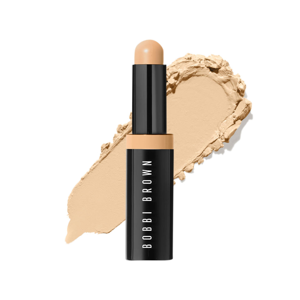 Bobbi Brown Skin Concealer Stick applying for even coverage and a natural finish